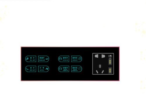 hotel doorbell touch panel switch d5
