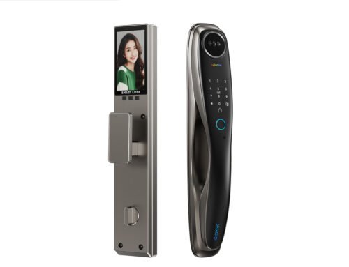 Pls-h6  high quality fingerprint door locks(RFID card+fingerprint+keypad)